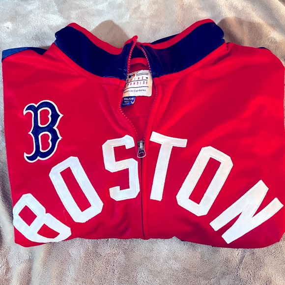 Red Boston Red Sox Final Four Full-Zip Track Jacket by Carl Banks - Picture 1 of 4